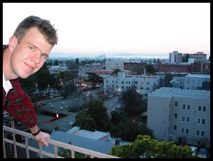 yes, I'm on the fire escape