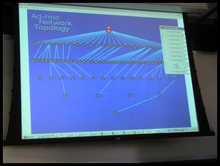 ad-hoc routing demonstration