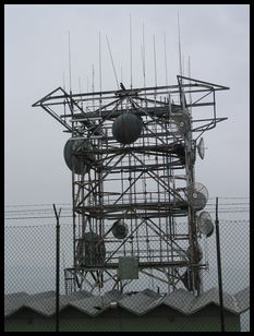 radio towers on Mt. Diablo