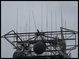 radio towers on Mt. Diablo