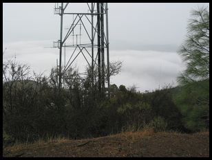 radio towers on Mt. Diablo