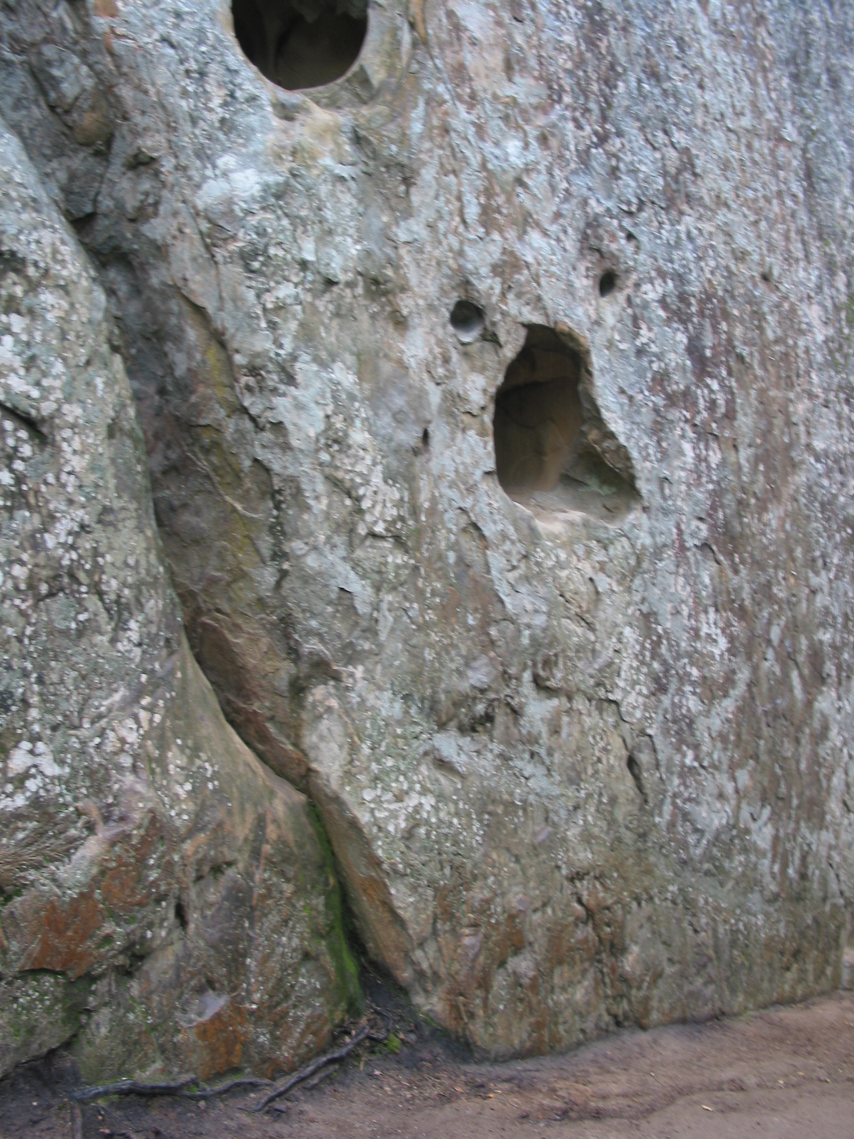 the start of a climb