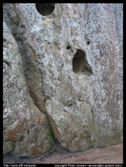 the start of a climb