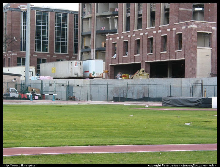 me, recovering the last crash (look to the right of the cargo containers)