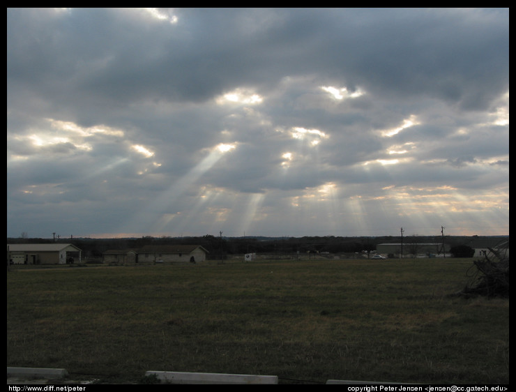 rays of light