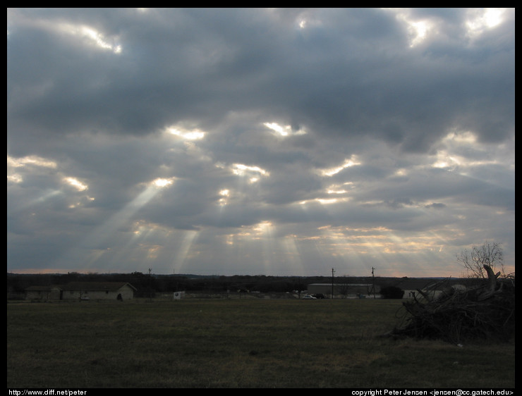 rays of light