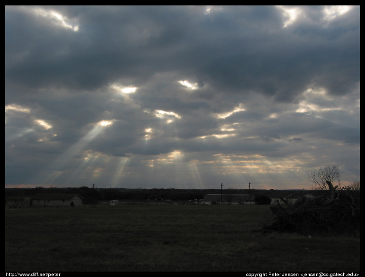 rays of light
