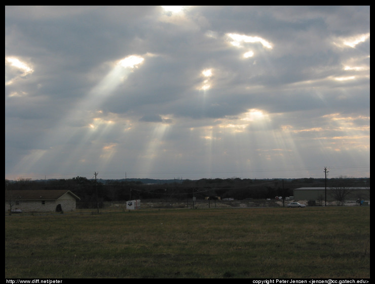 rays of light