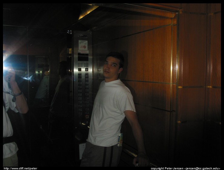 elevator mishap