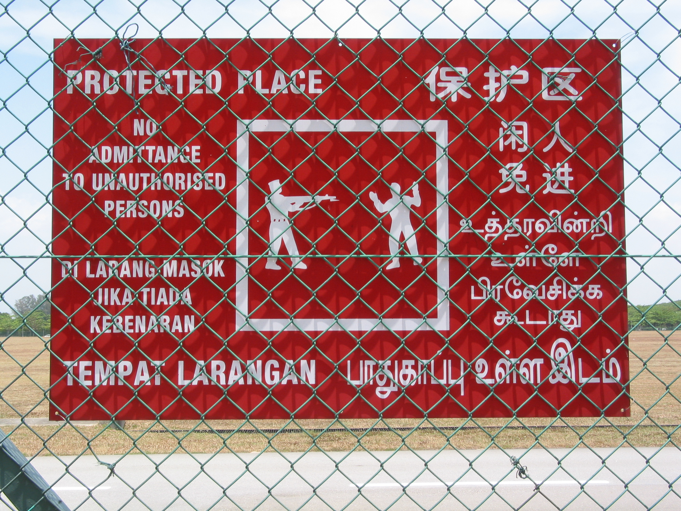 protected place