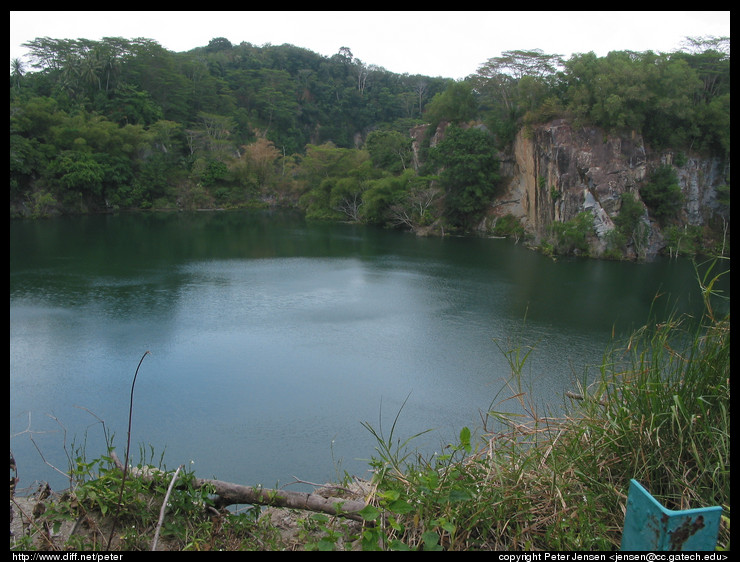 a neat old quarry