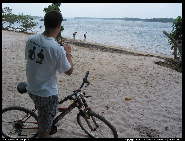 Jacob at the beach