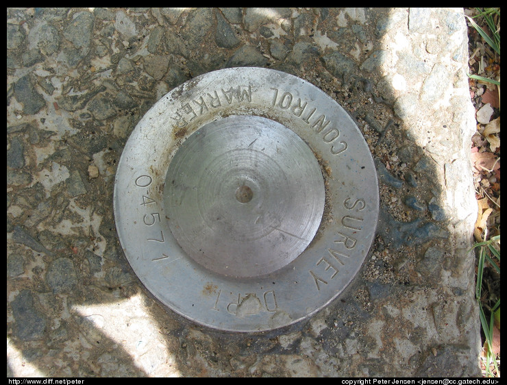 Survey Dept. control marker