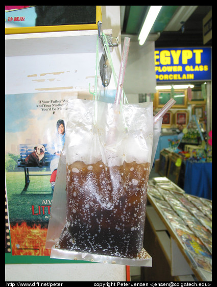 coke in a bag!