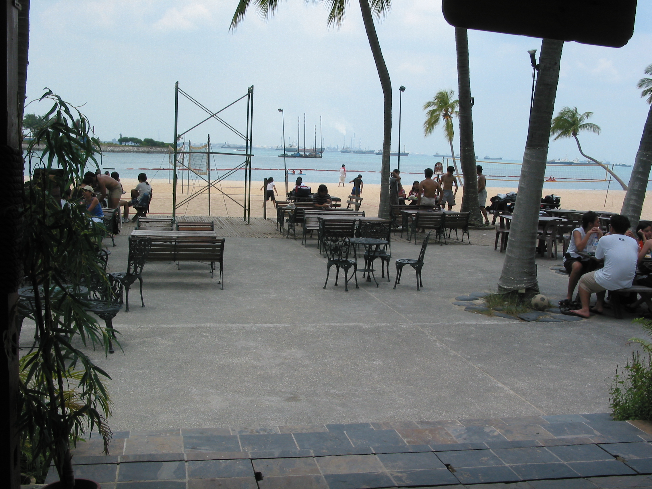 Simosa beach (pretty much the southernmost part of Singapore that's remotely natural)