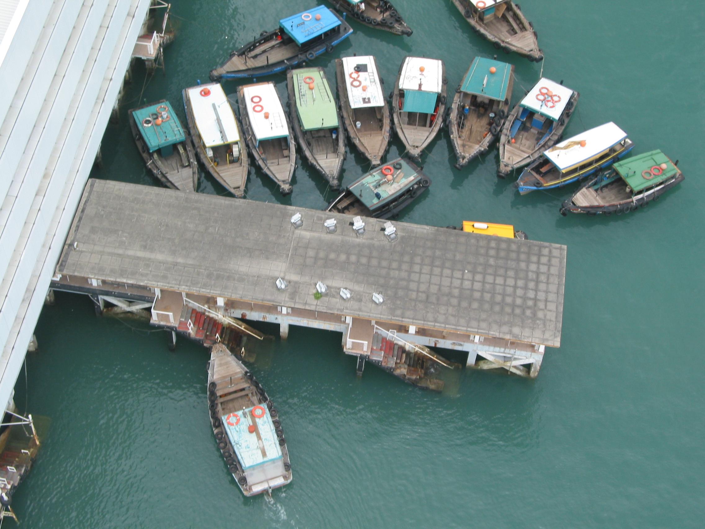 docked