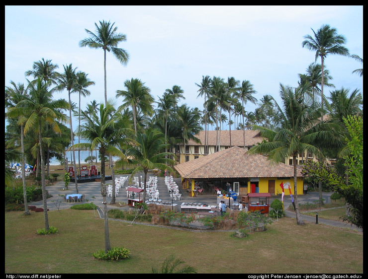 part of the resort