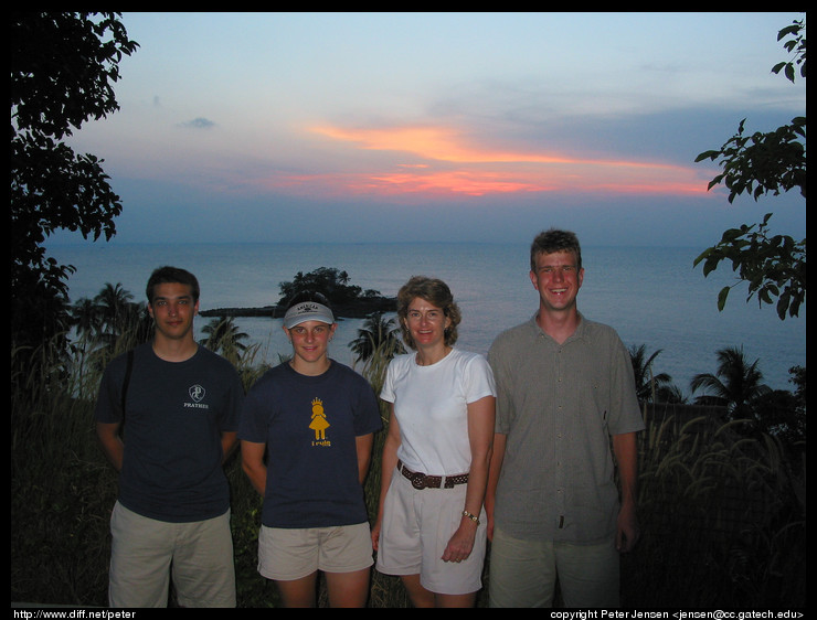 Jacob, Allyson, Meredith, Peter