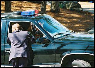 SS officers taking lunch