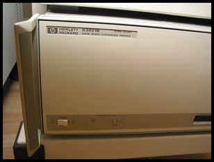 HP synthesized sweeper (10mhz - 20ghz)