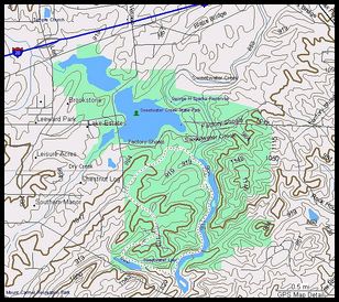 Mapsource tracklog from my Garmin eTrex Vista GPS