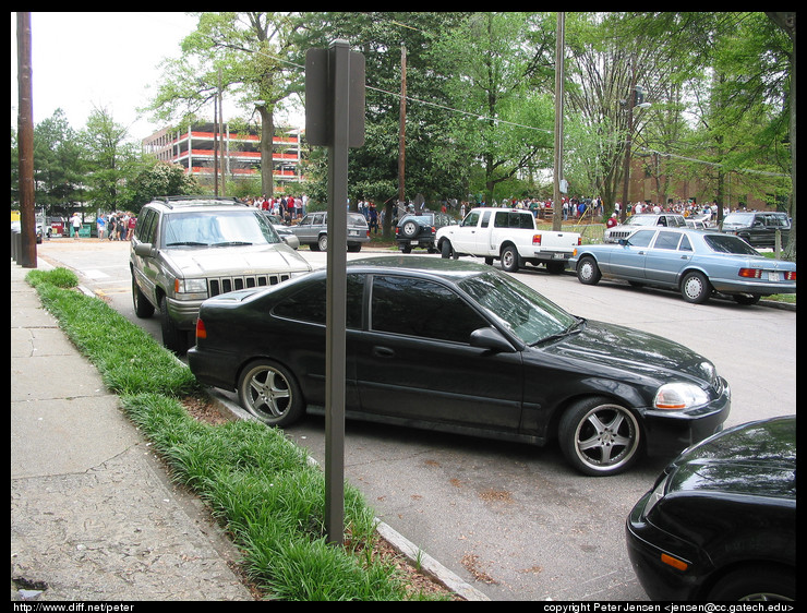 wow. They can really park.