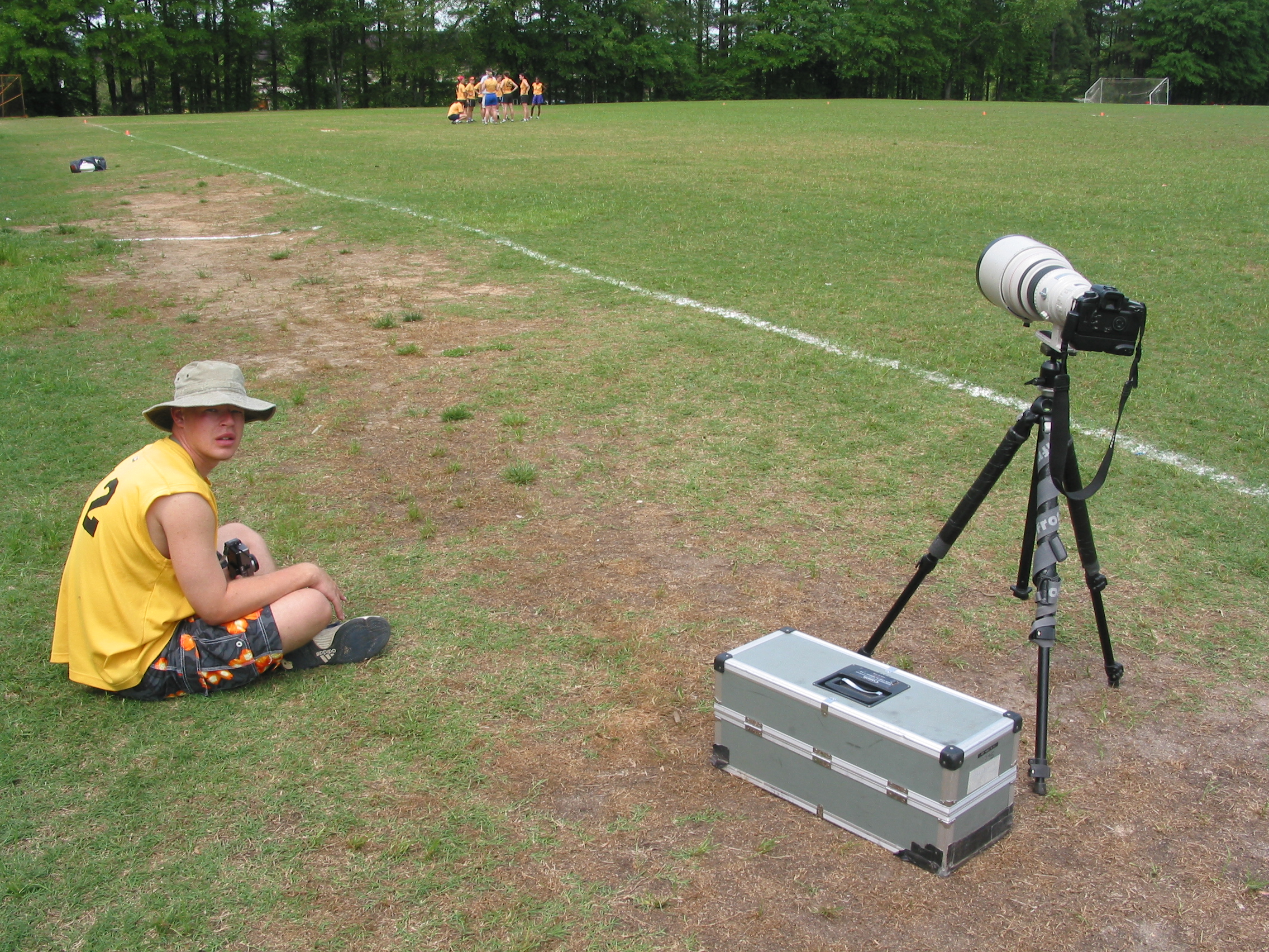 Eric and the lens