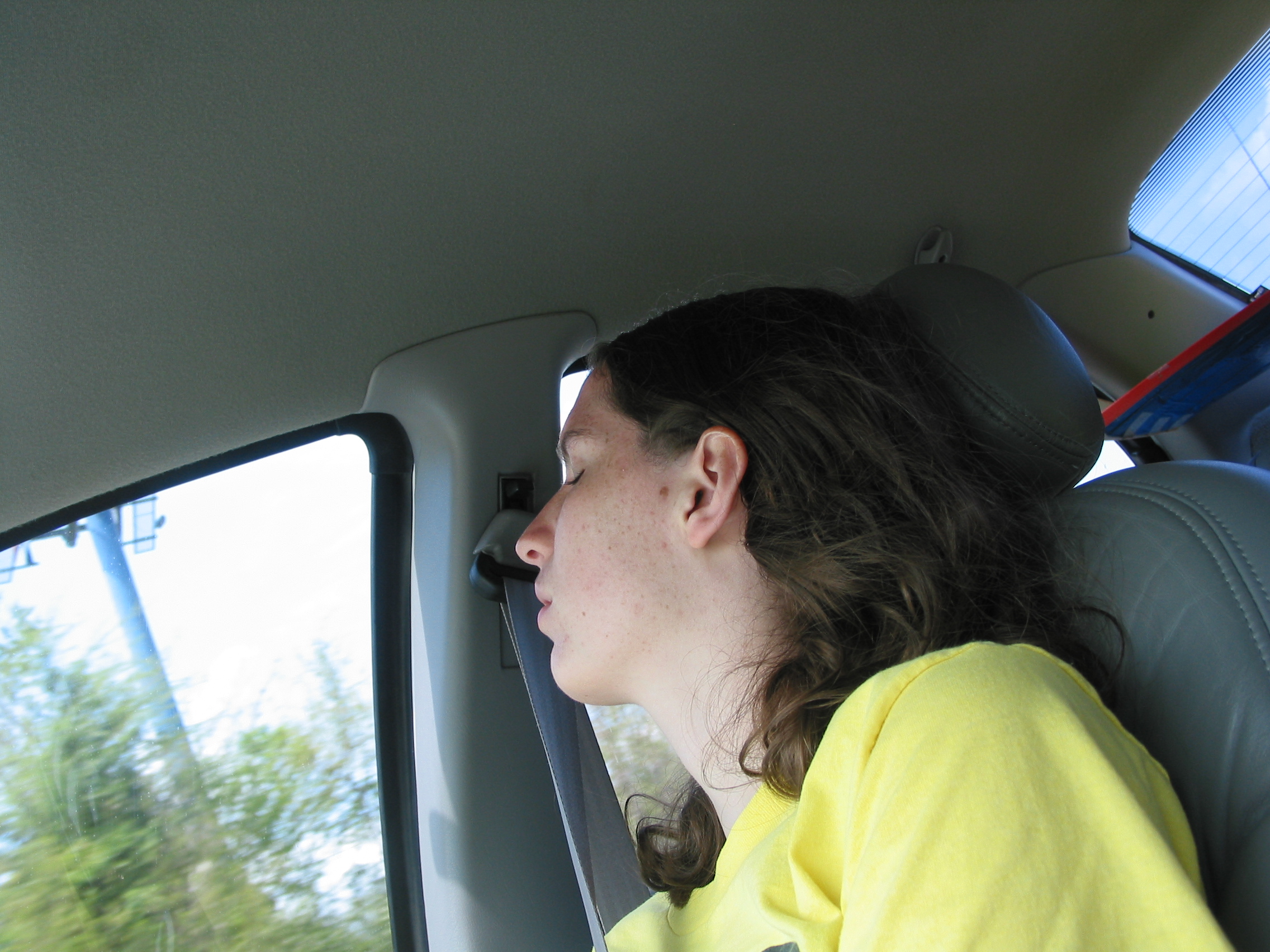 Blair, sleeping