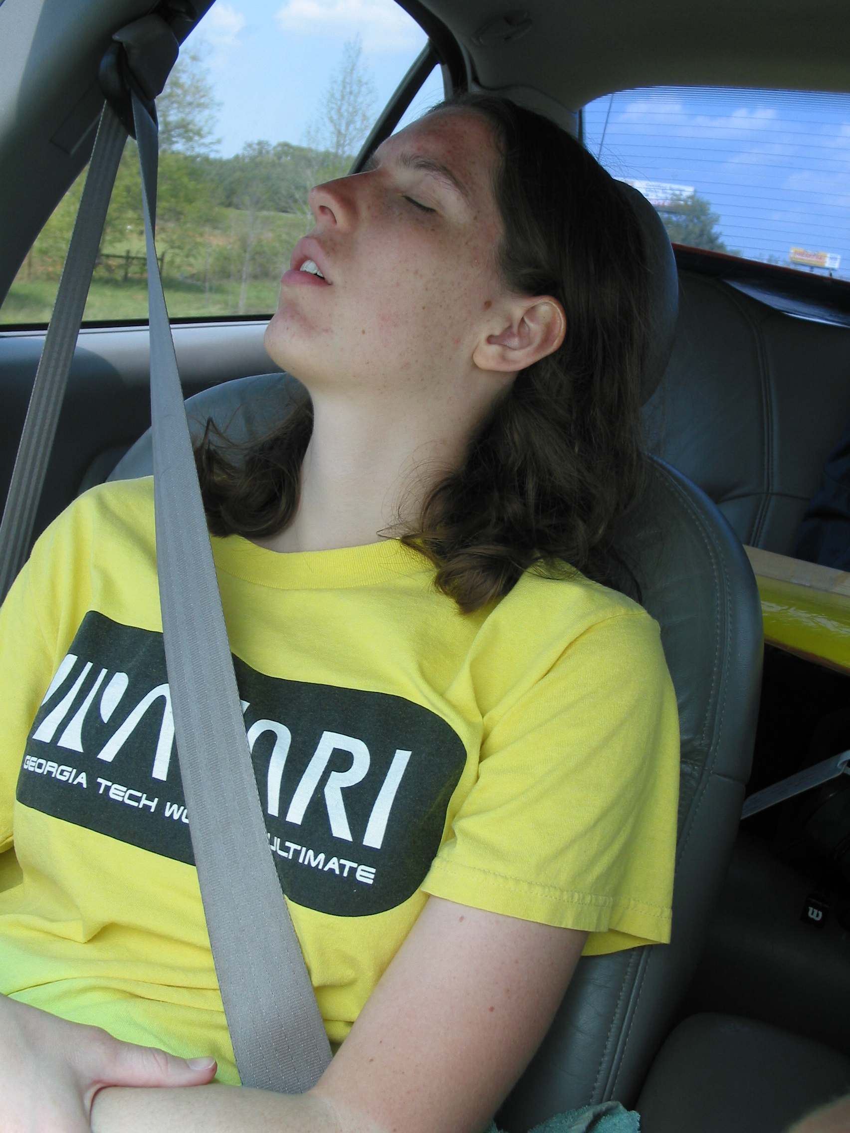 Blair, sleeping