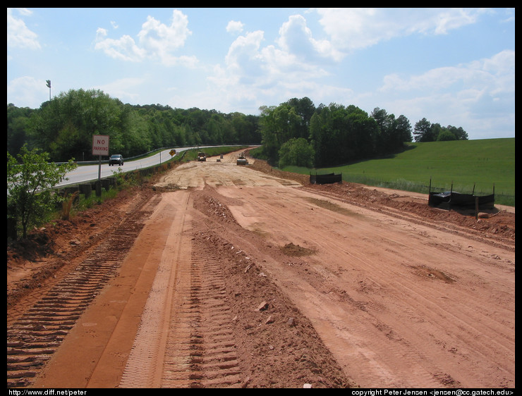 slope (looking west)