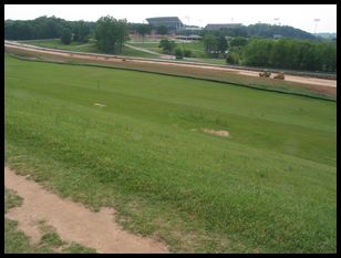 looking SE from the levee