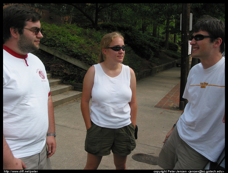 Tim, Laura, and Charles