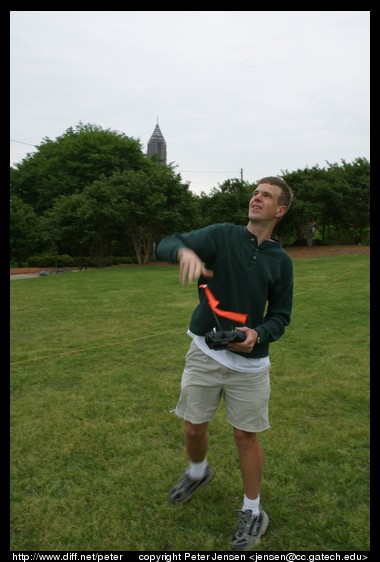Peter launching