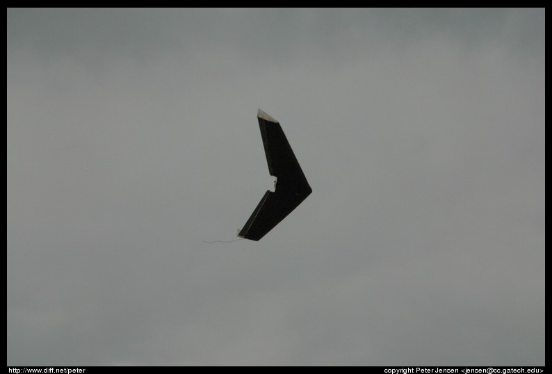 Zagi 400X in flight