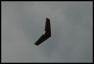 Zagi 400X in flight