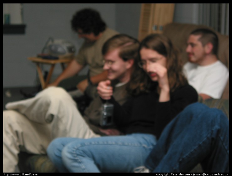 fuzzy Paul, Peter, Blair, and Erich