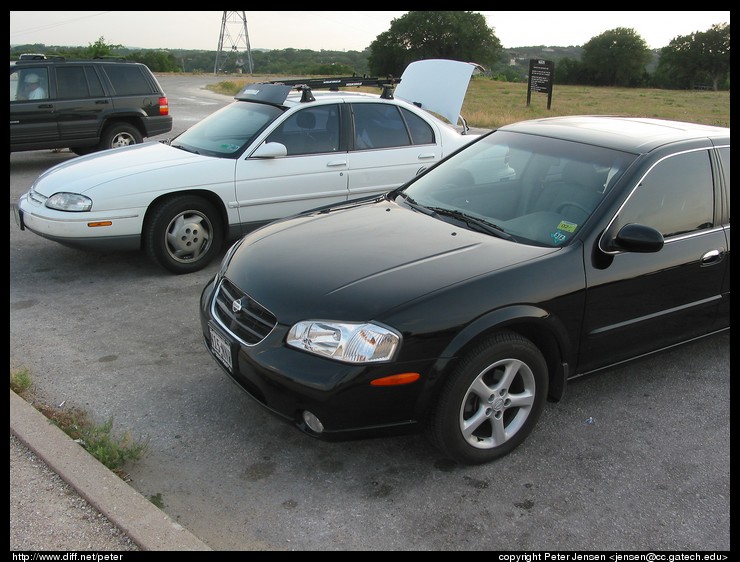 my car and my dad's car
