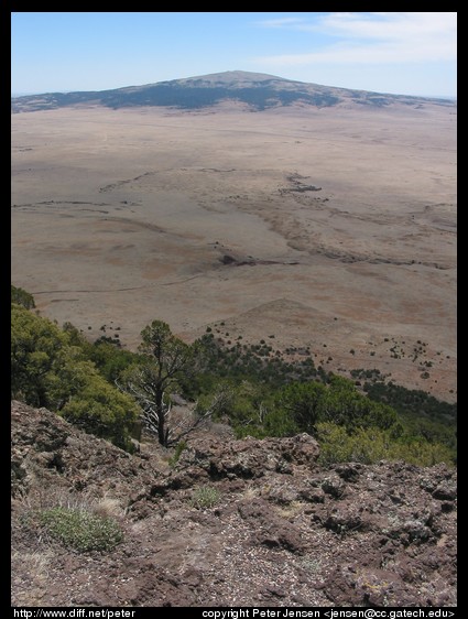 view out over Texas