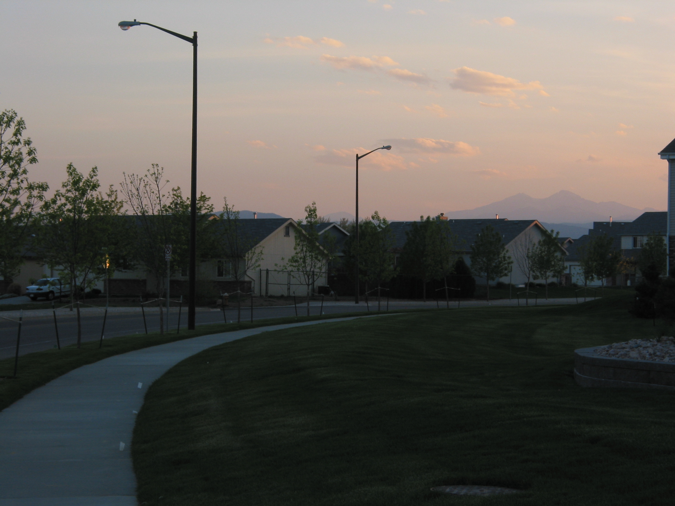 mountains off to the west