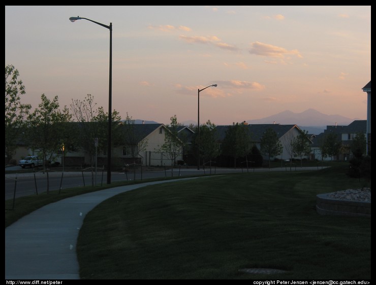 mountains off to the west