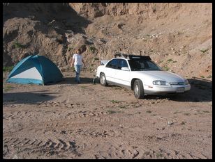 pull-out campsite
