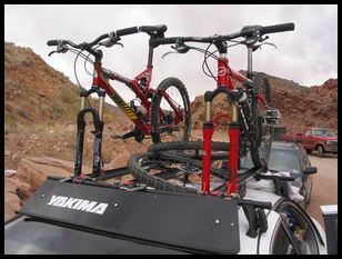 bikes w/ fancy wheel mounts