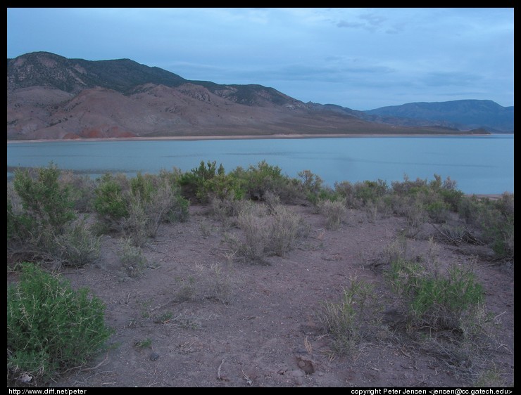 the lake