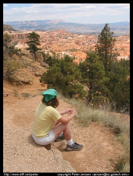 Ana at Bryce Canyon NP