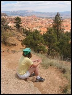 Ana at Bryce Canyon NP