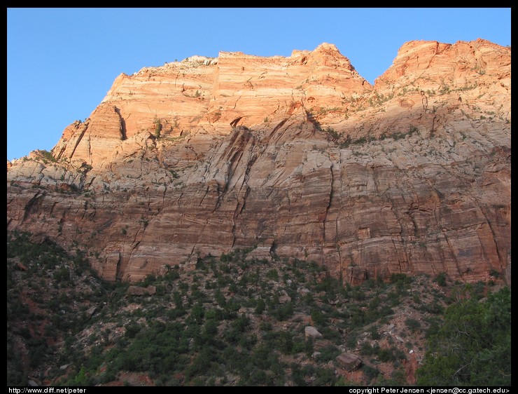 neat rocks at Zion