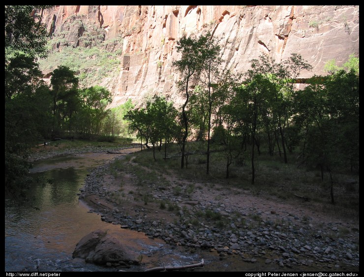 Zion canyon 