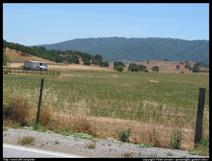 SBSS field viewed from the road