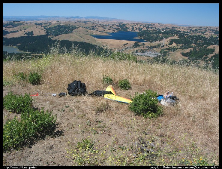 our gear and the view