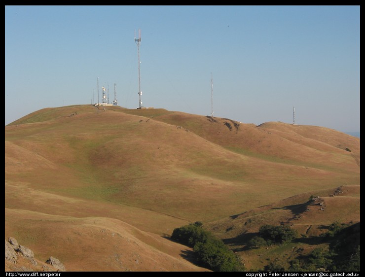 towers further south from our location